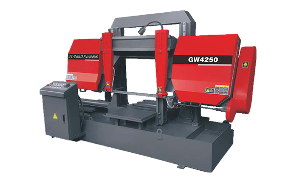 稻城GW4250双柱龙门卧式带锯床