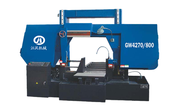 稻城GW4270/800双柱龙门卧式带锯床