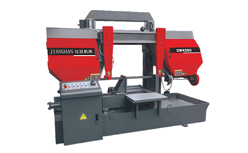 稻城龙门带锯床运行中途停止切割产生的原因是什么？